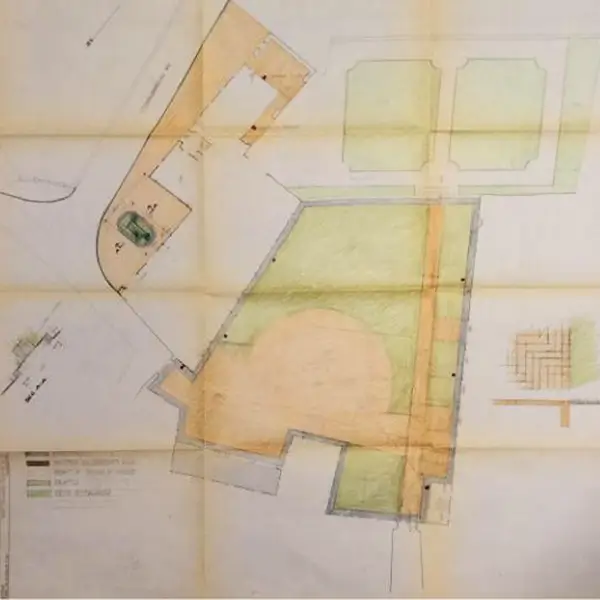 piantina attuale orto botanico valmadrera